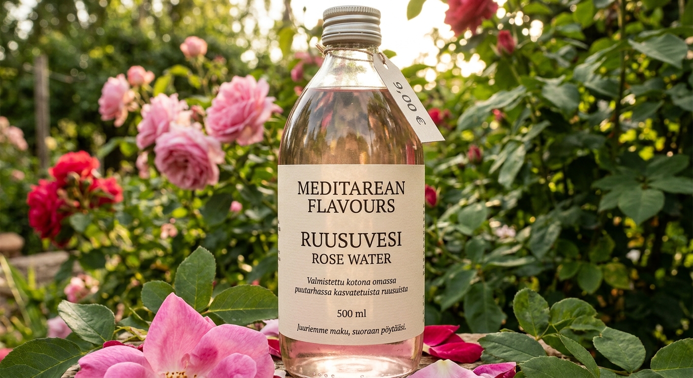 RUUSUVESI Rose Water